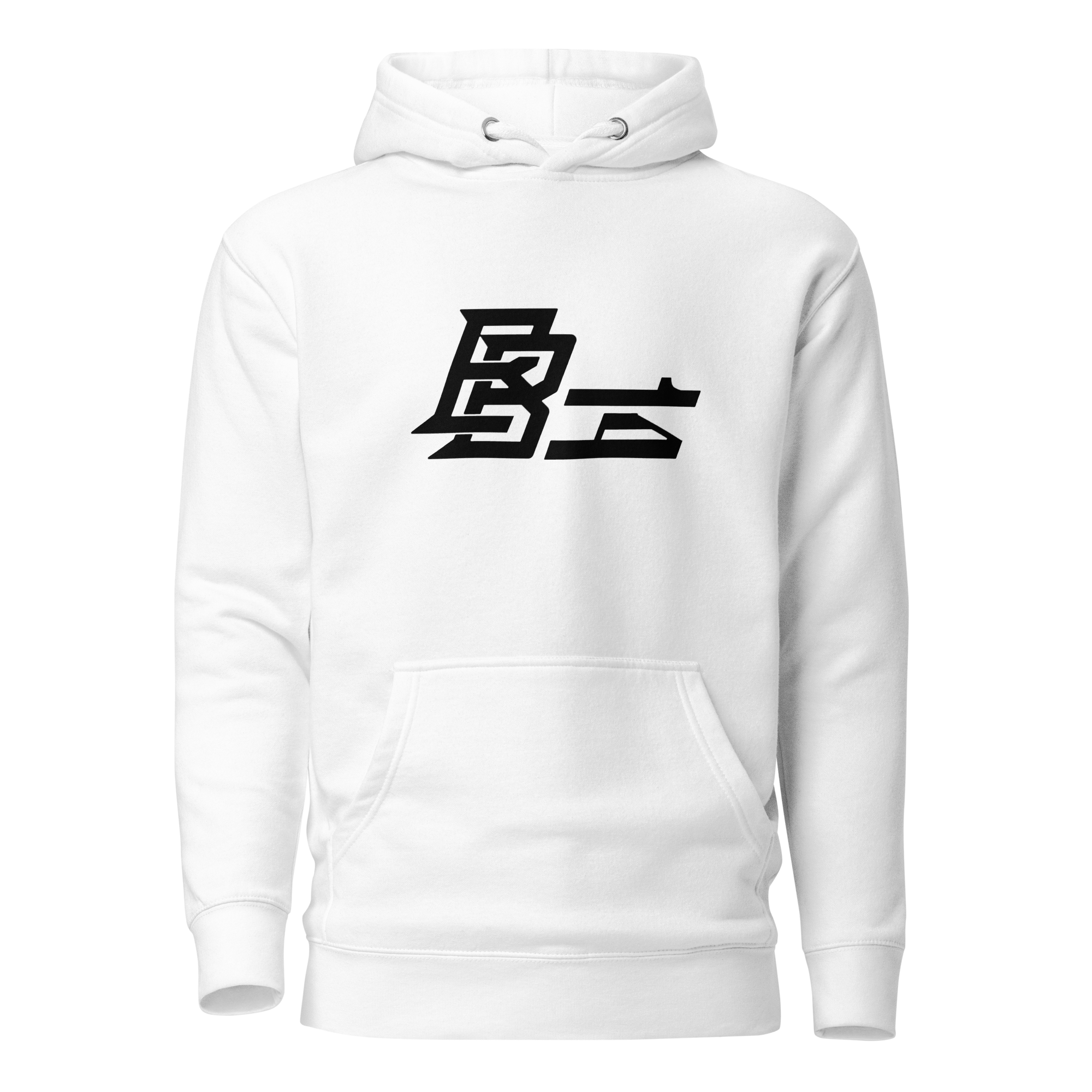 Logo 14 Hoodie White Brody Brecht