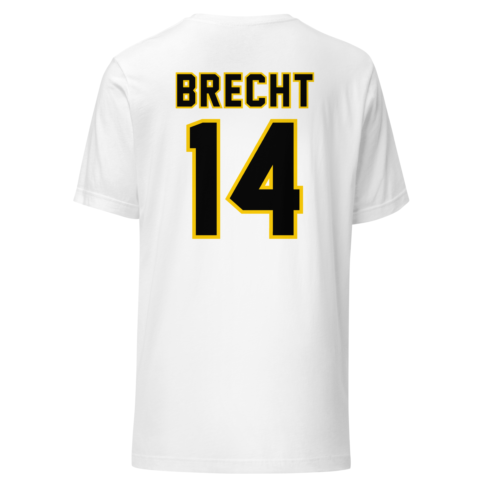 Logo 14 T-shirt With Back Number - White - Image 2