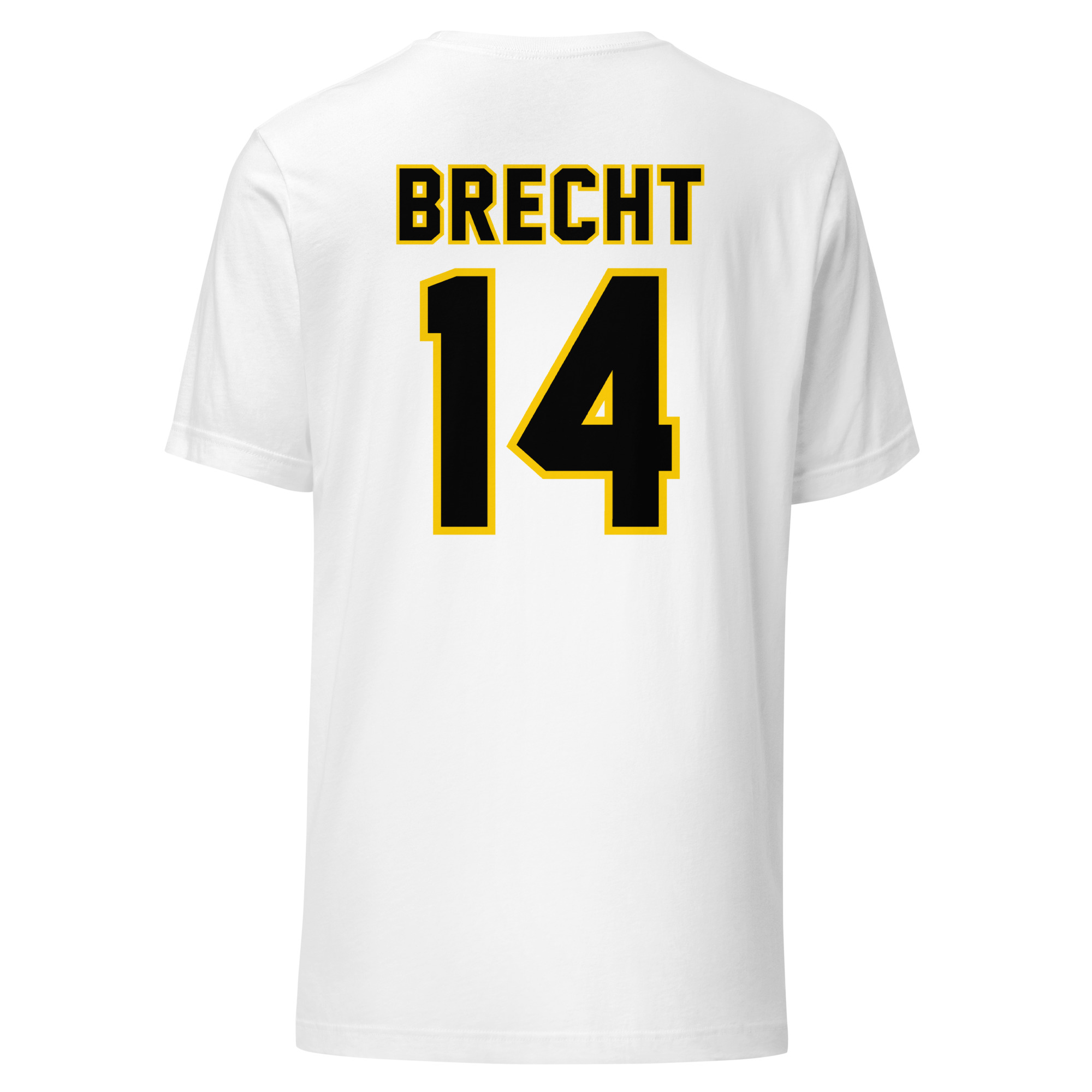 Squares T-shirt With Back Number - White - Image 2