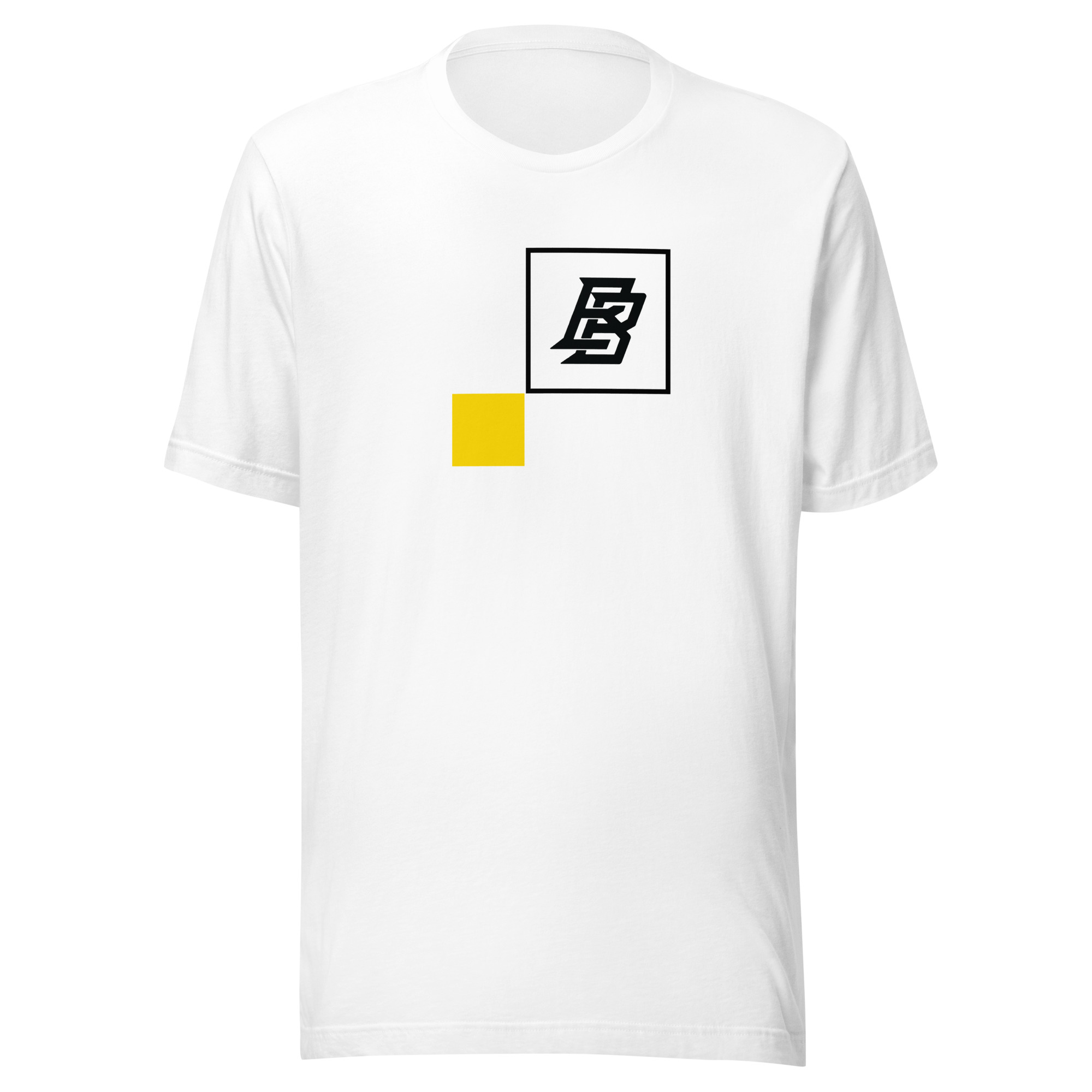 Squares T-shirt With Back Number - White