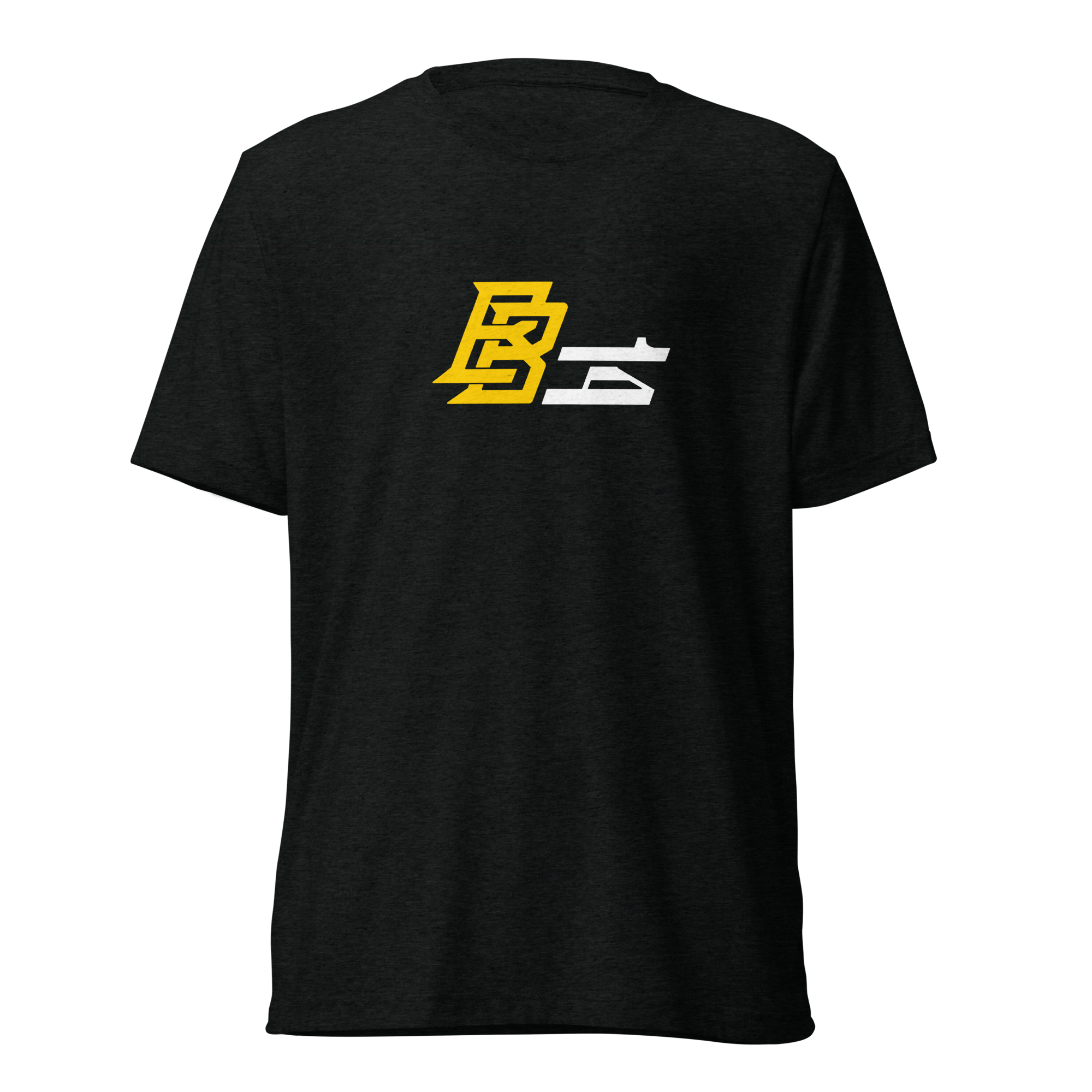 Yellow Logo 14 T-shirt With Back Number - Black - Brody Brecht